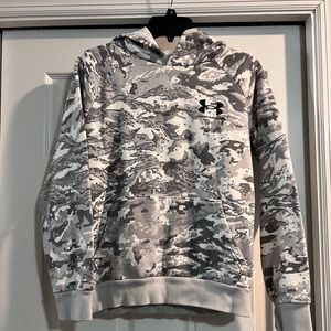 Under Armour Boys' Rival Fleece Camo Hoodie